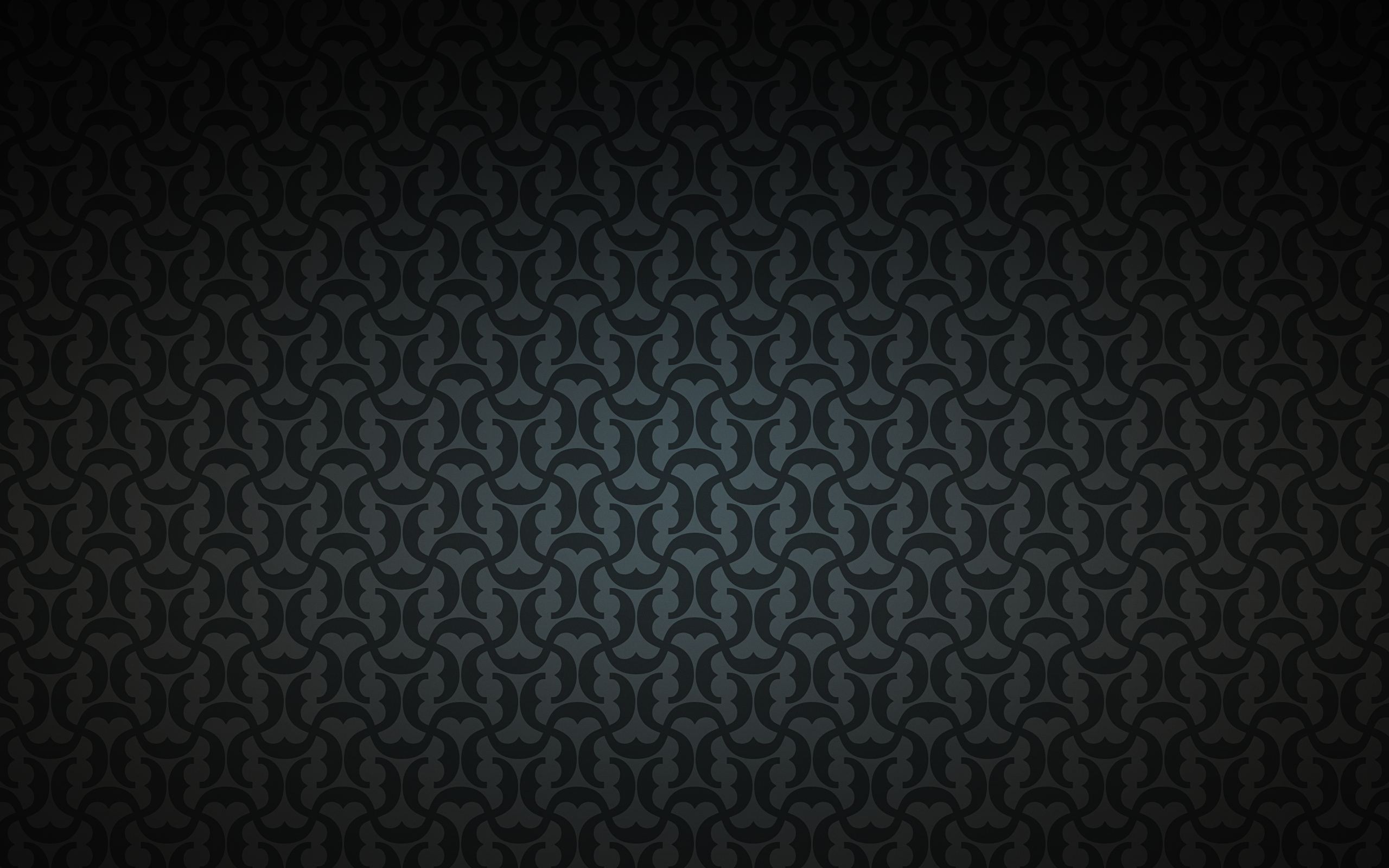 Черный извилистый узор обои