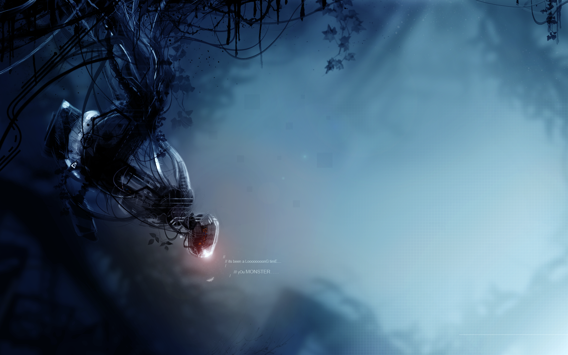 Гладос из PORTAL2 обои