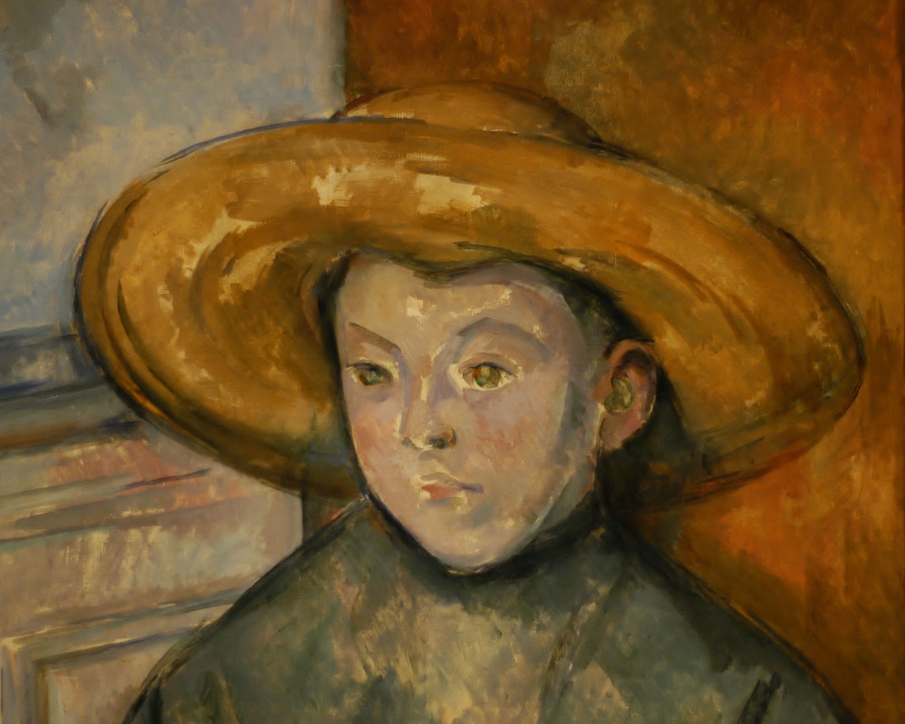 Мальчик в шляпе обои