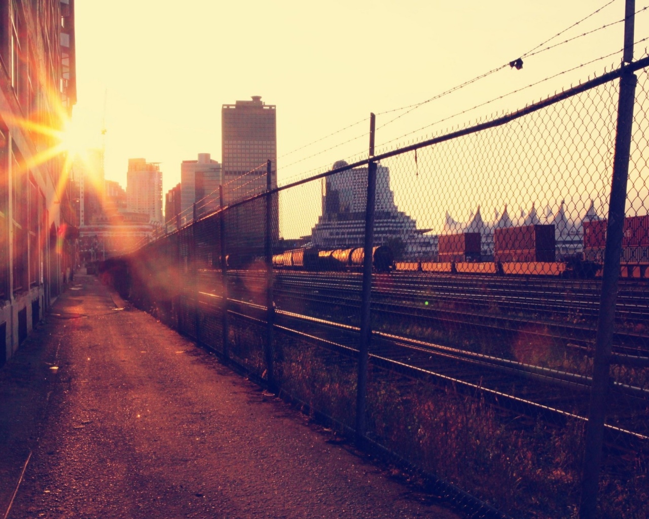 Железная дорога обои