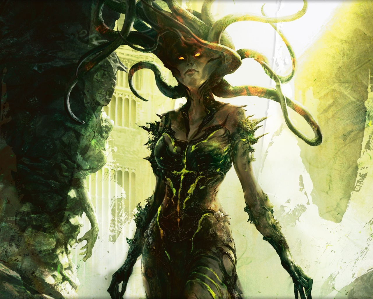 Горгона обои