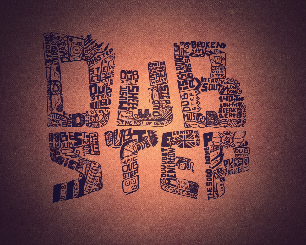 Дабстеп коллаж обои