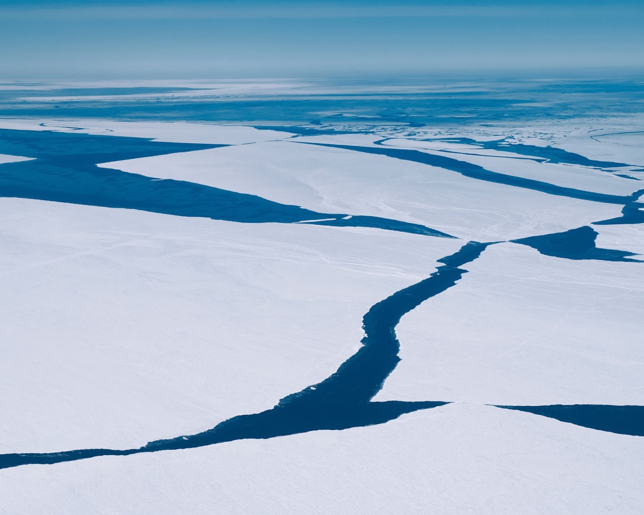 Ледяные просторы обои