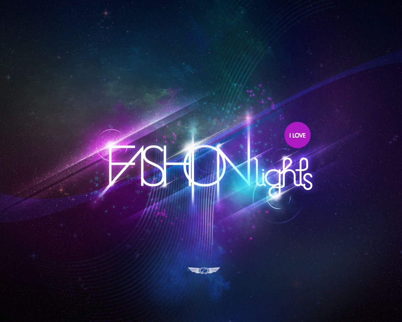 I love fashion lights обои