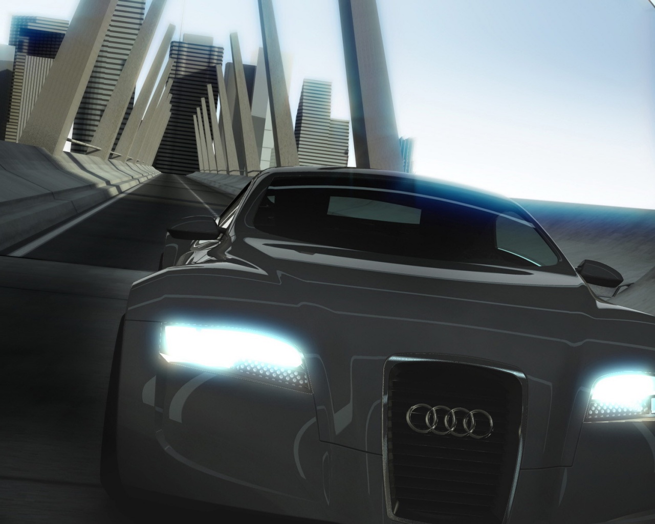 Концепт Audi-R Zero обои