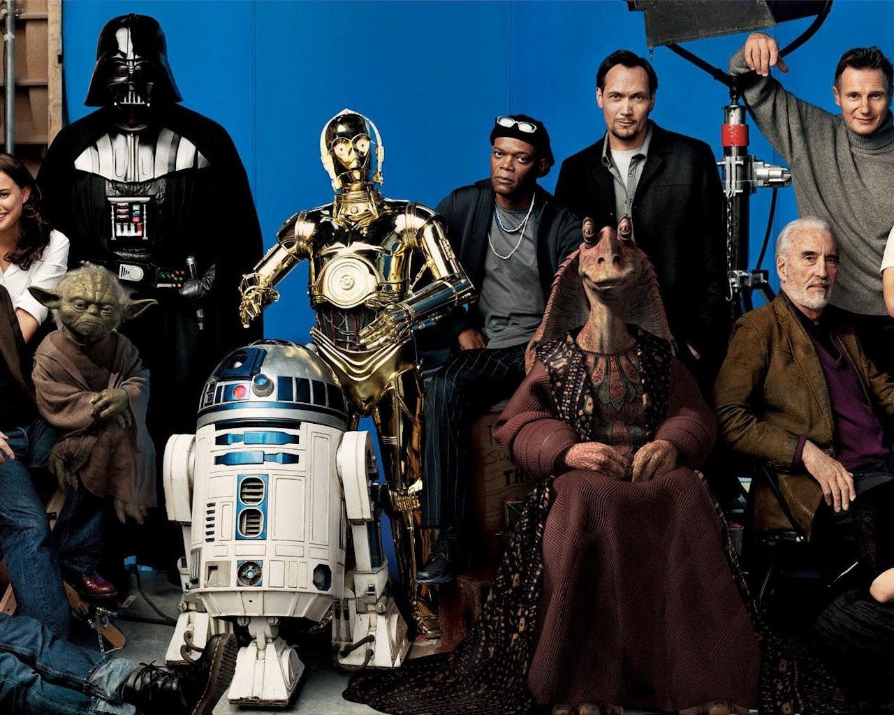 Актерский состав Звездных Воин обои