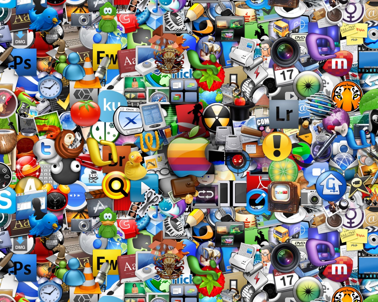 Иконки приложений для устройств Apple обои