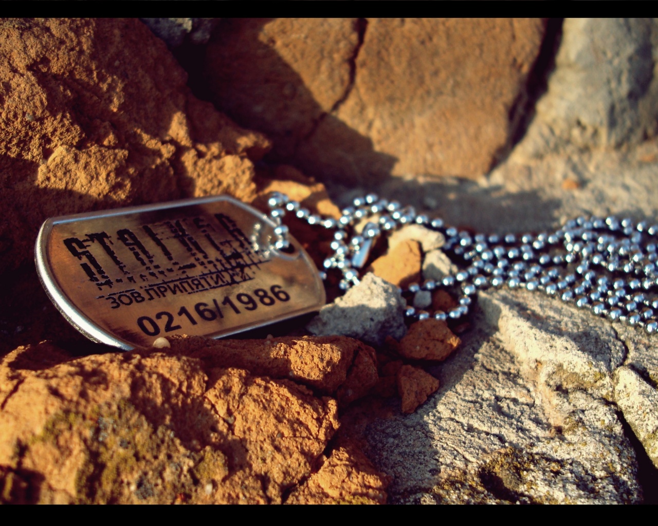 Жетон Сталкер обои