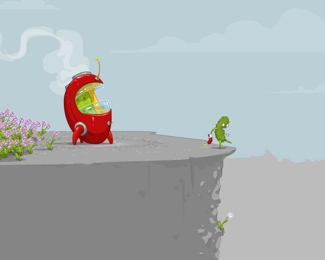 Инопланетное растение обои