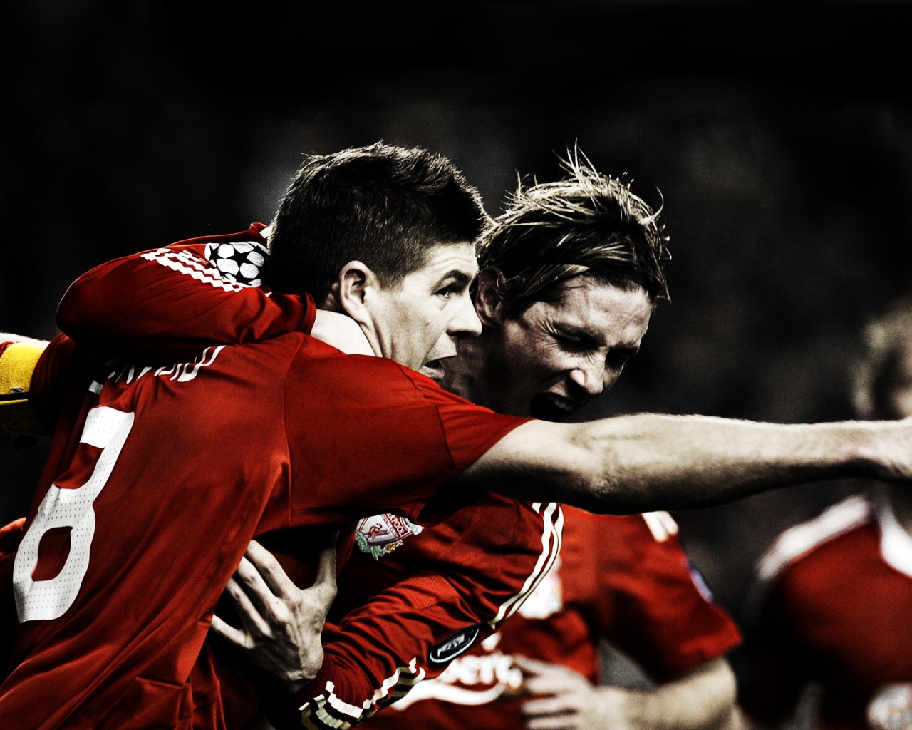 Радость от забитого гола обои