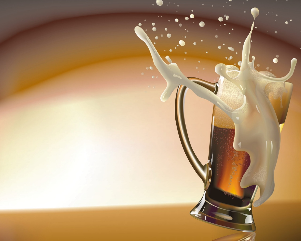 Кружка пива обои