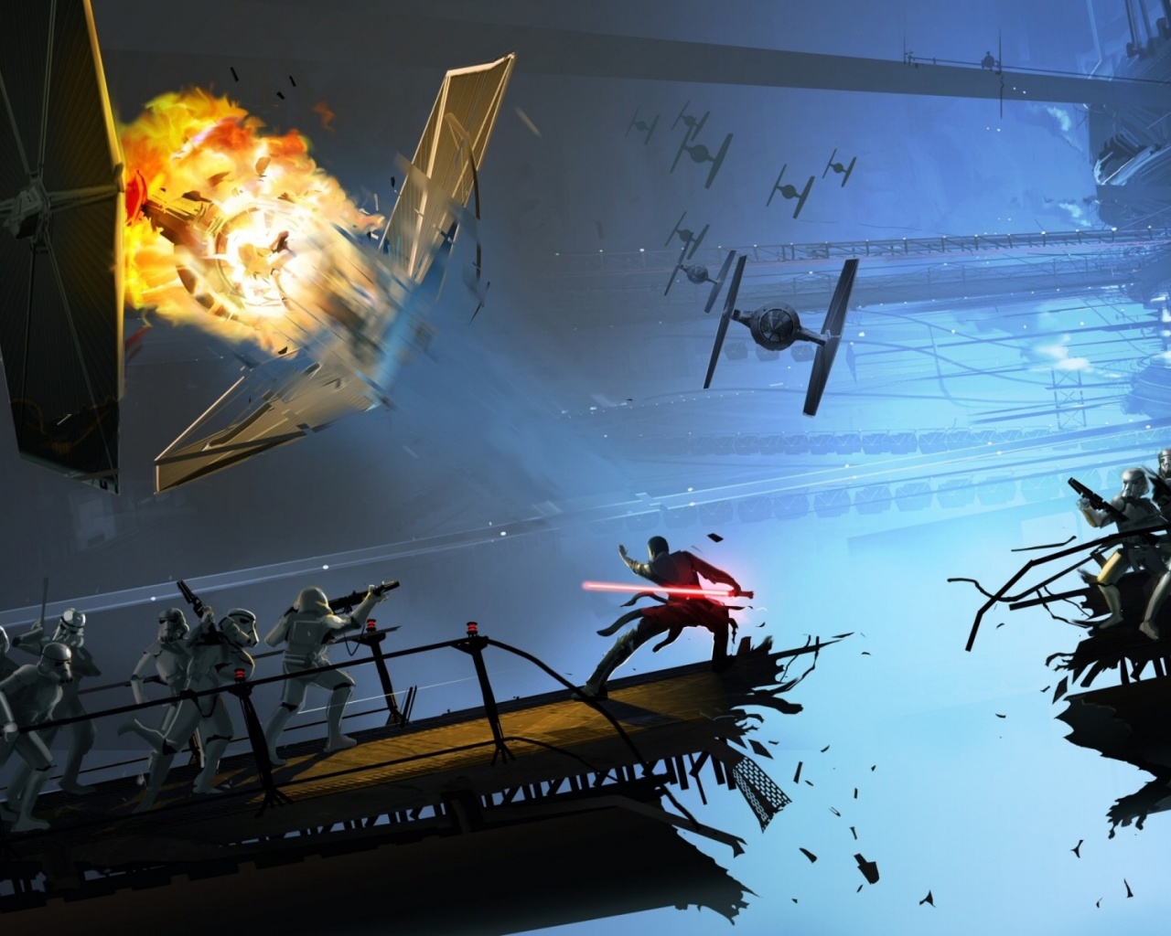 Из игры Star Wars Force Unleashed обои