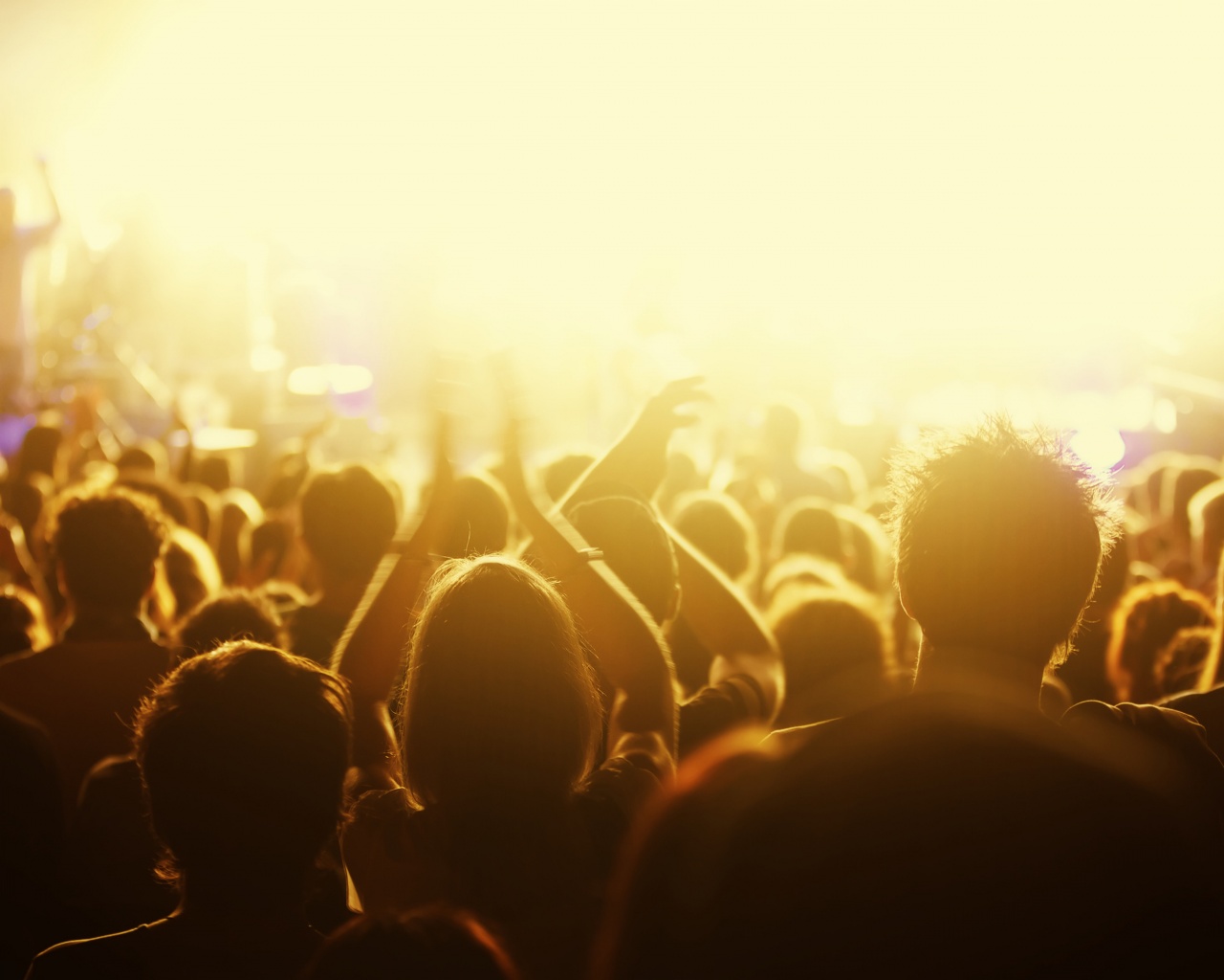 Люди на концерте обои