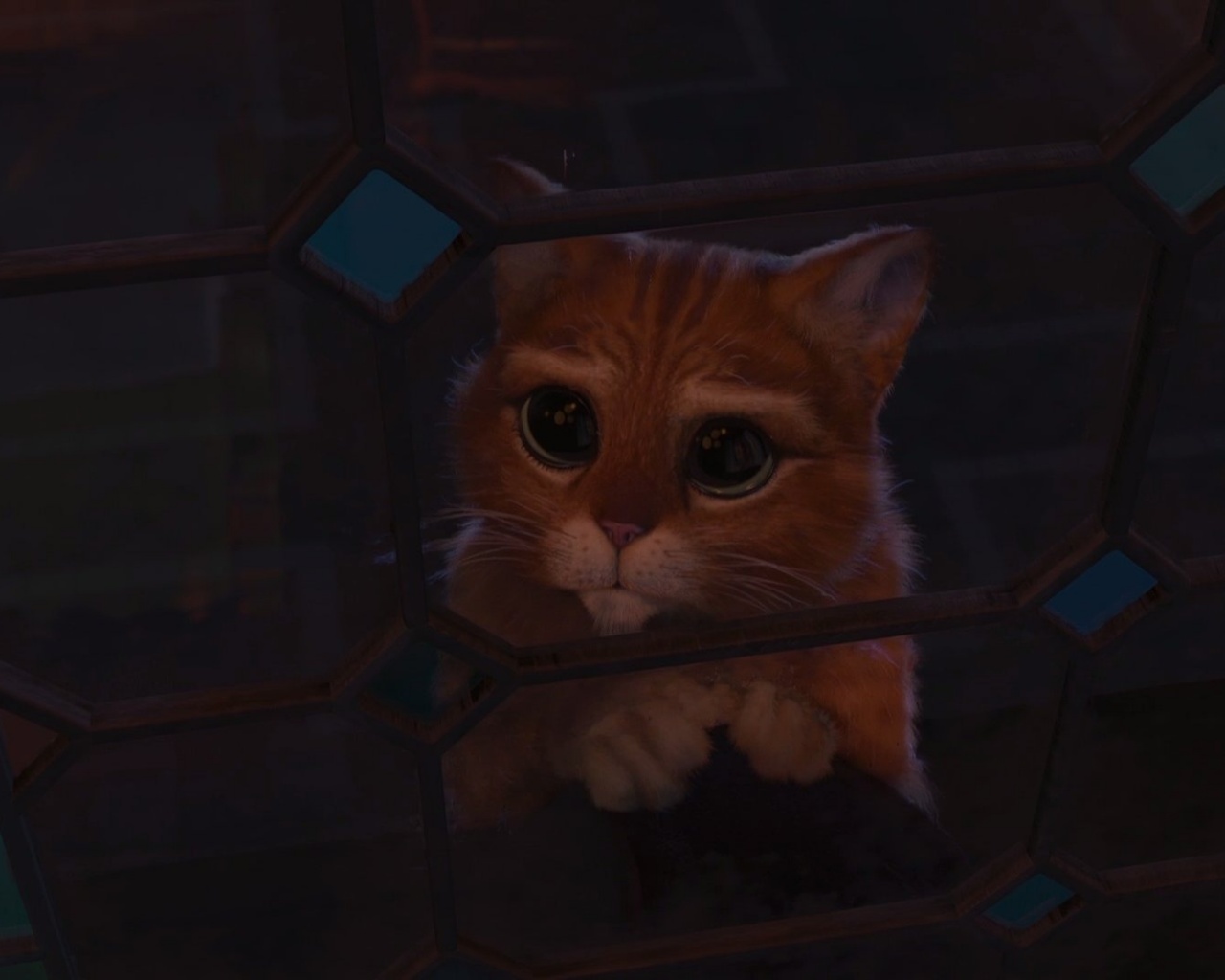 Кот в сапогах обои