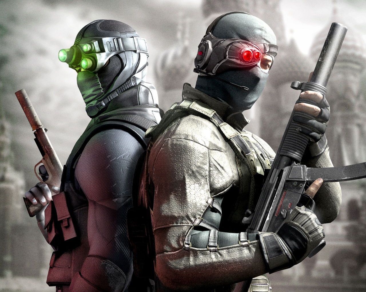 Герои Splinter Cell Conviction в Москве обои