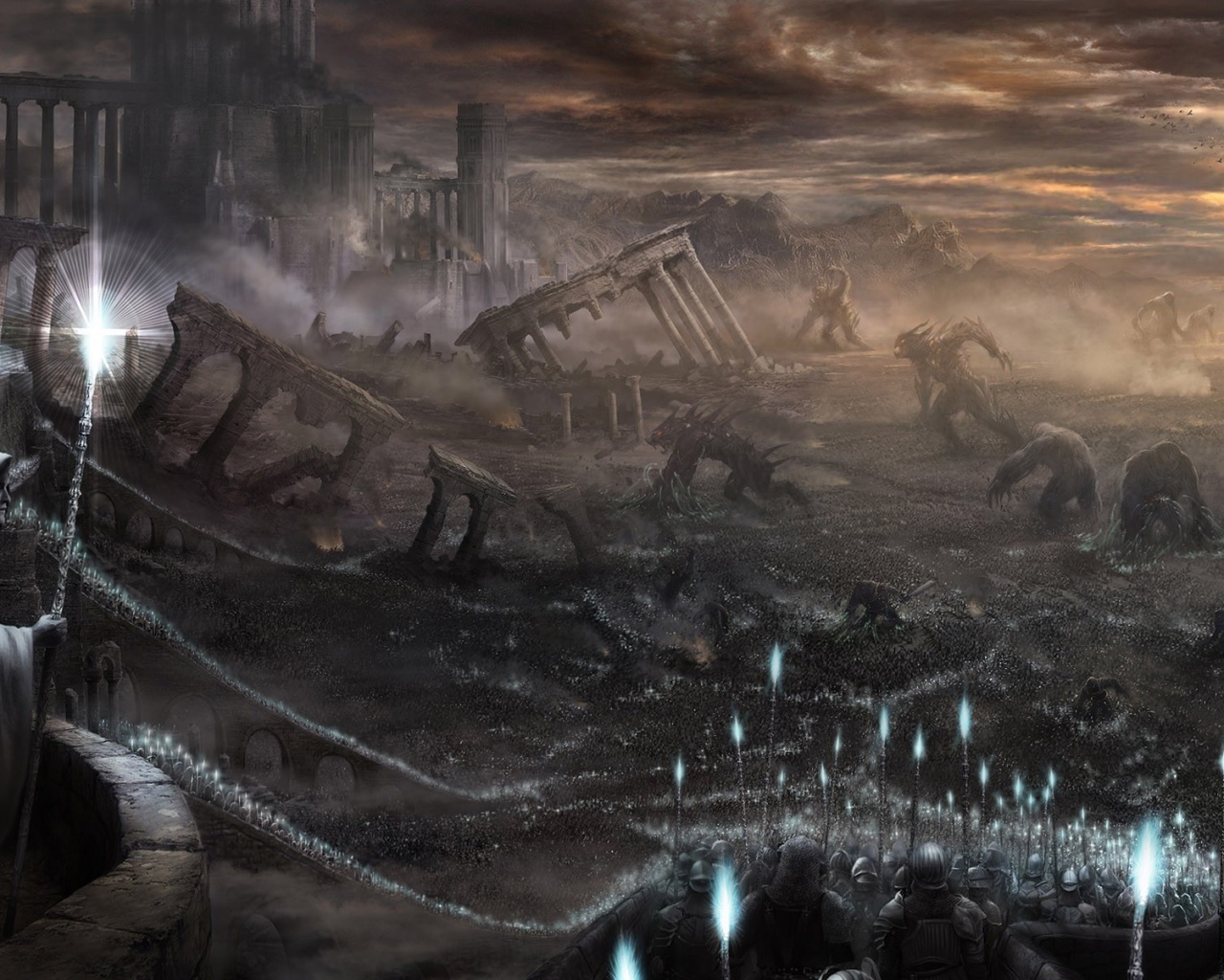 Добро против зла обои