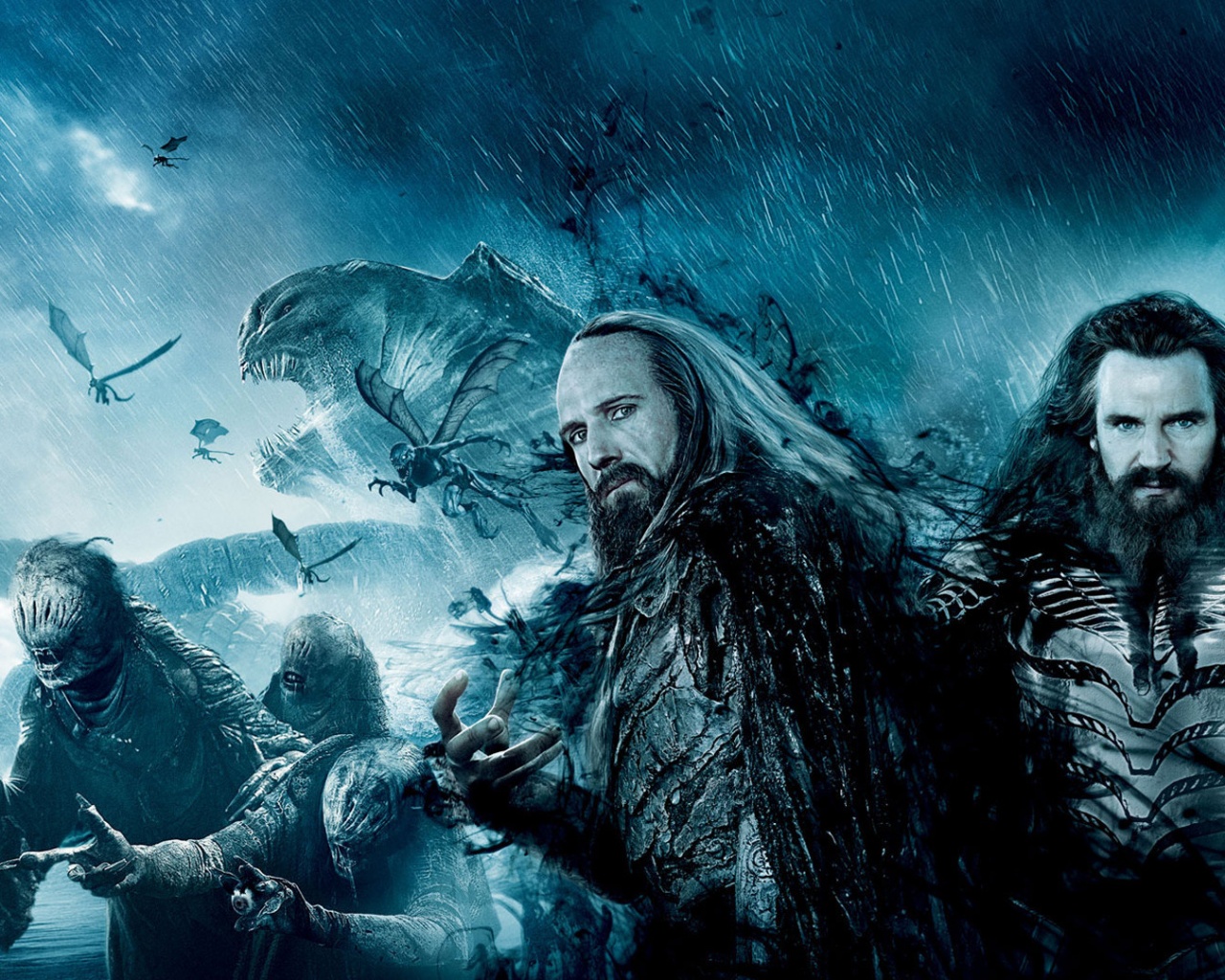 Зевс и Аид из фильма Битва Титанов обои