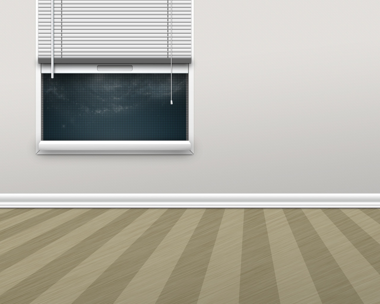 Полосатый пол и стечатое окно обои