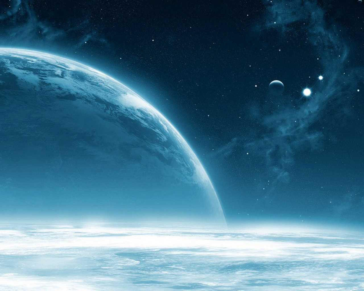 Планета за горизонтом обои