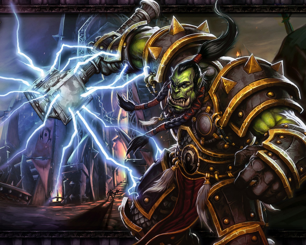 Орк из WOW обои