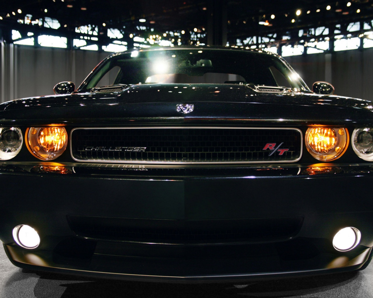 Фары Dodge Challender обои