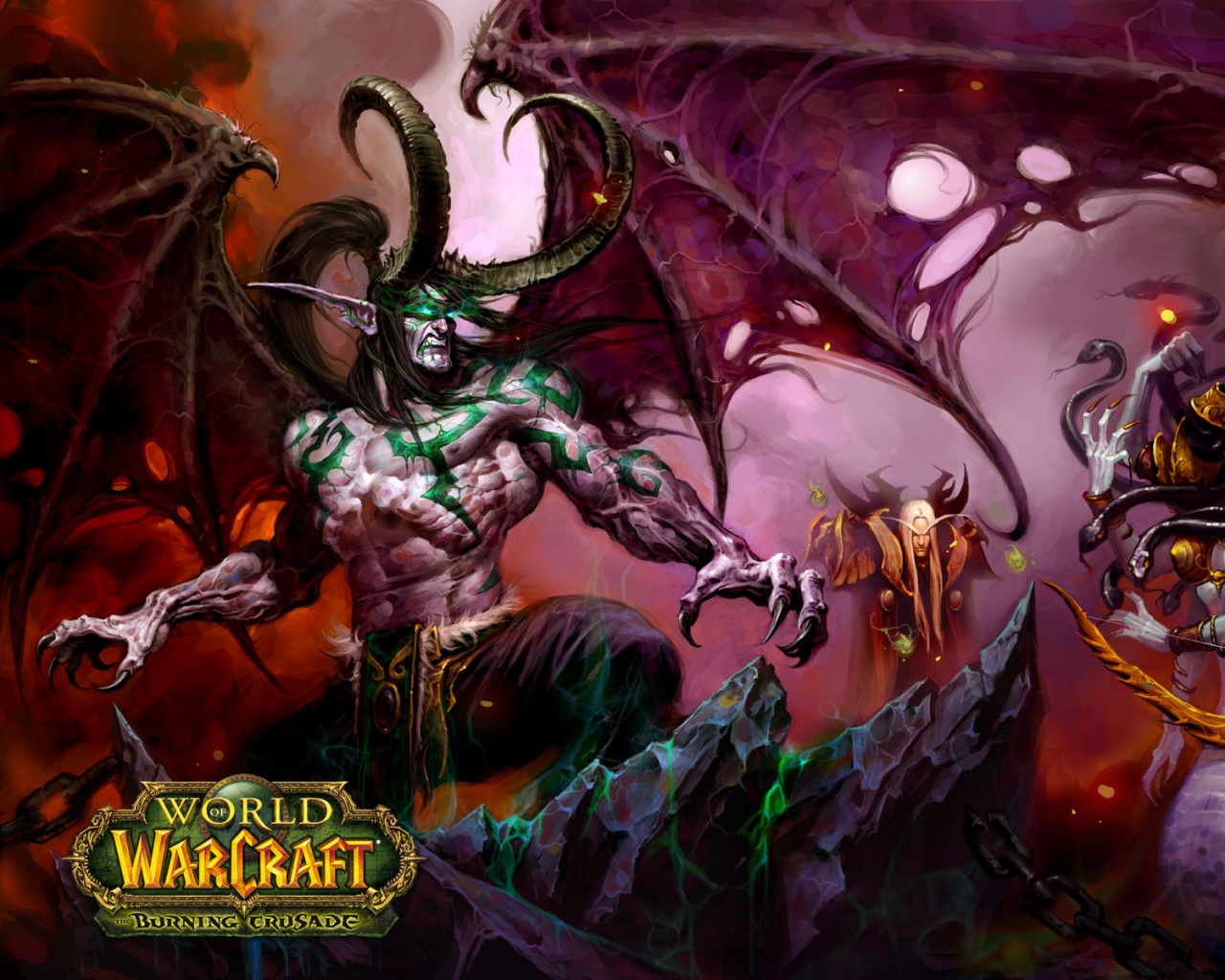 Обои Worldof WarCraft Burning Crusade обои