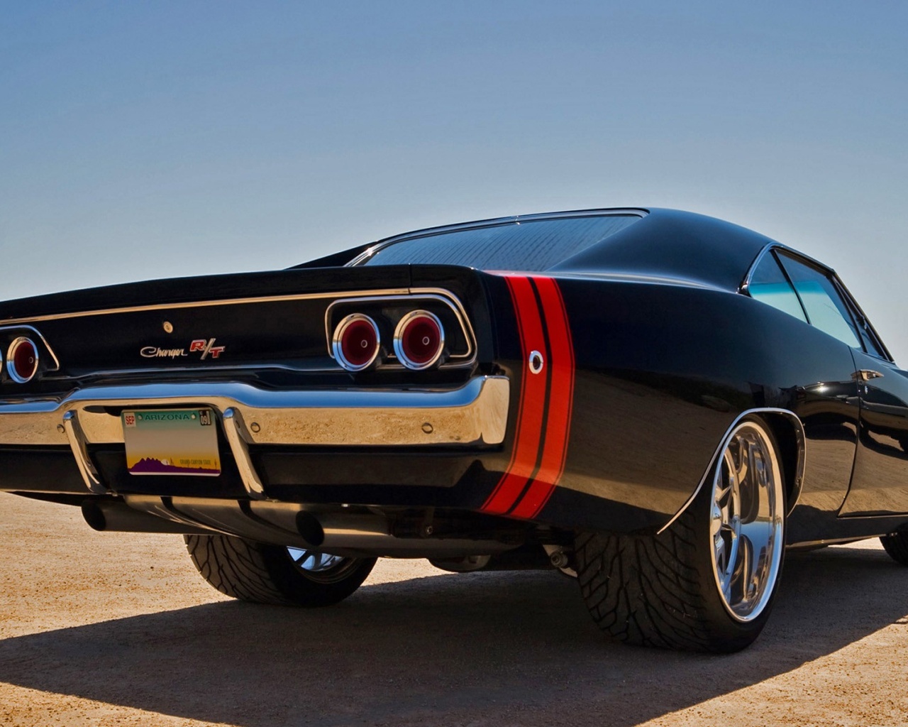 Зад Dodge Charger обои