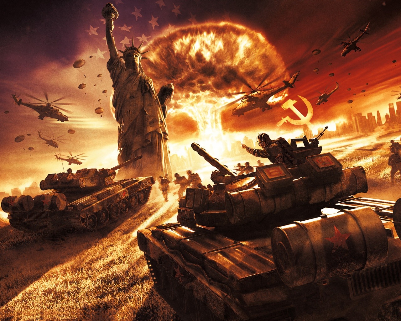 Победа СССР над Америкой обои