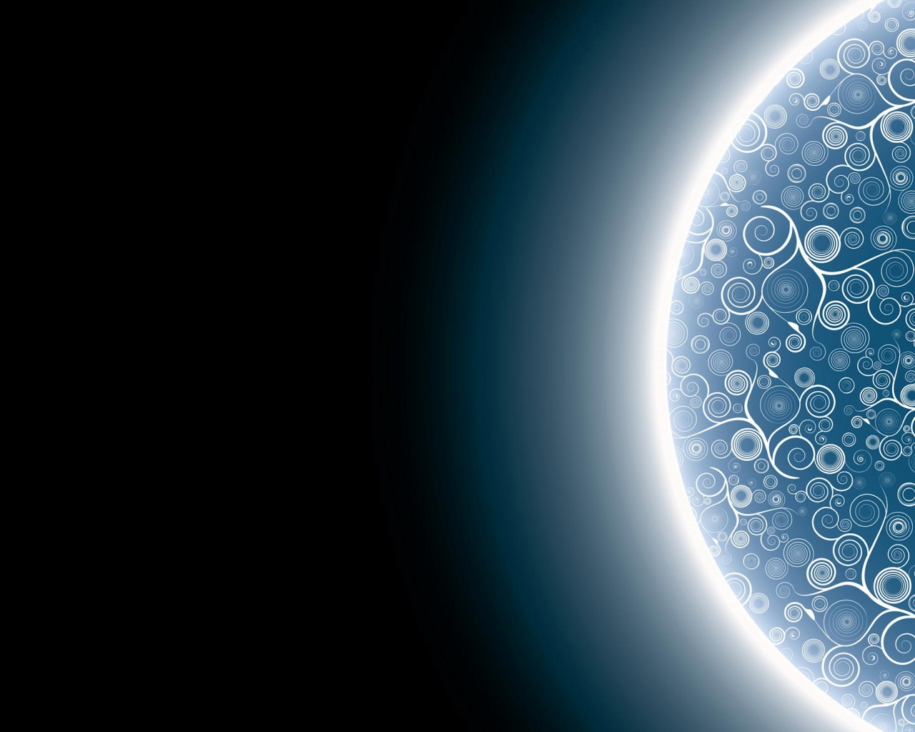 Планета из узоров обои