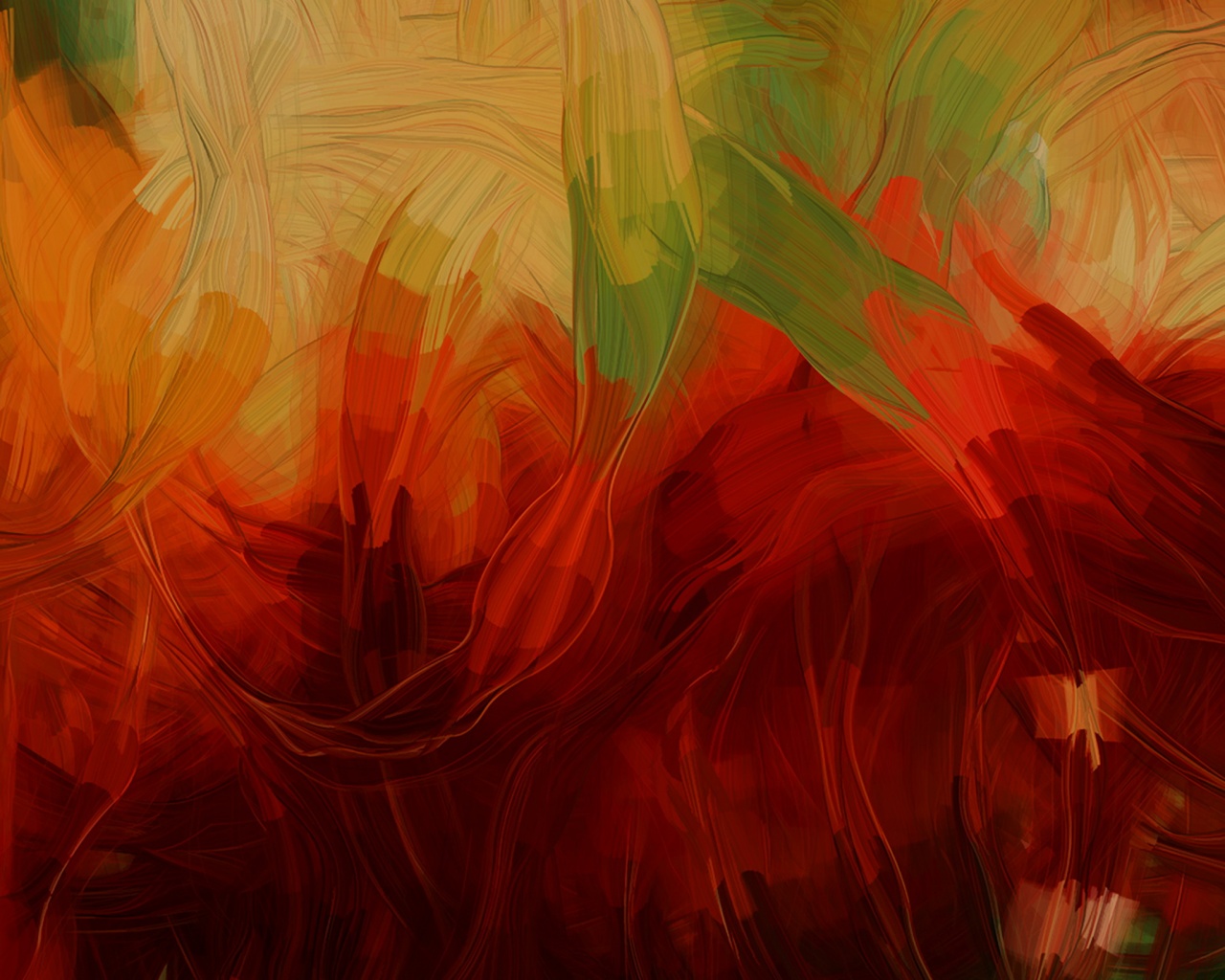 Абстракция красками обои