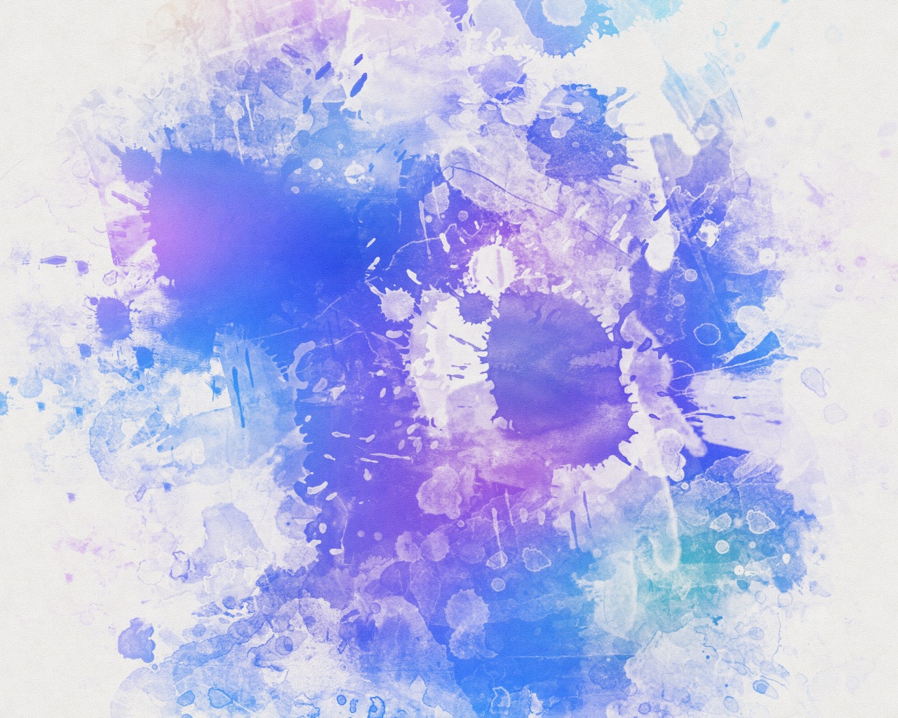 Синие и фиолетовые кляксы обои