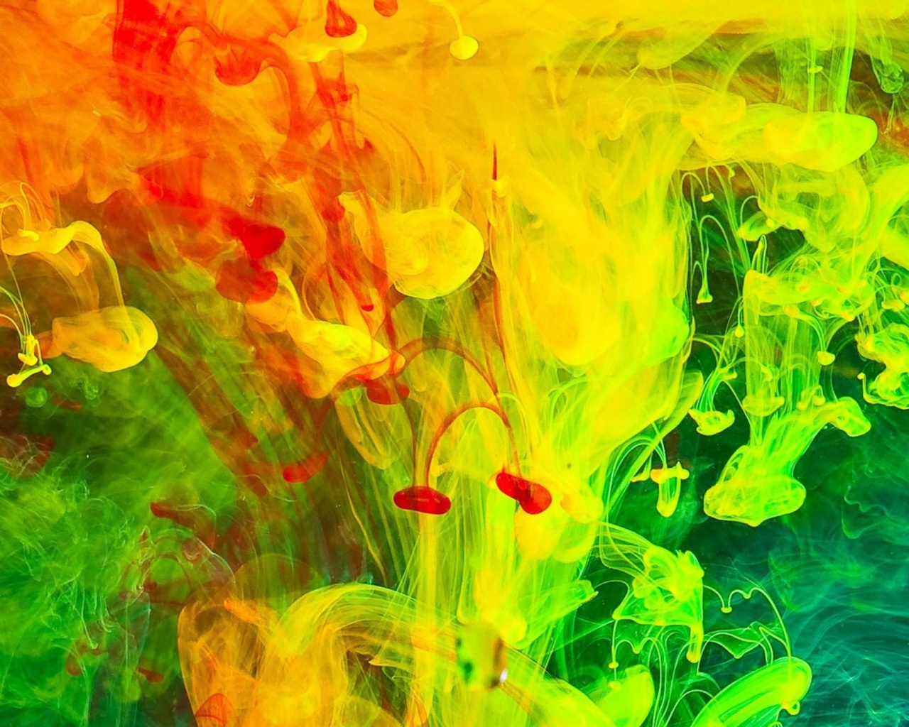 Краска растворяется в воде обои