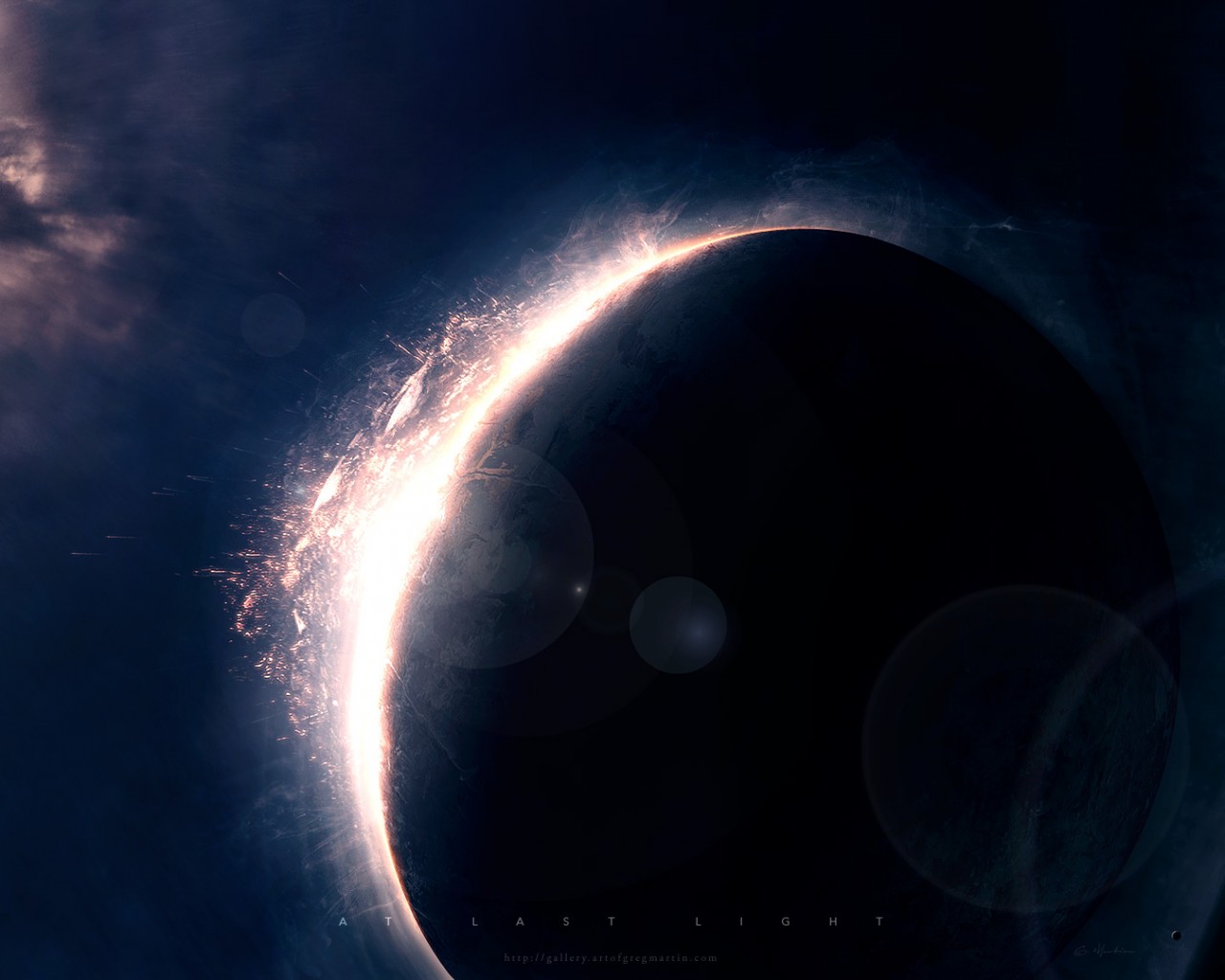 At last light обои