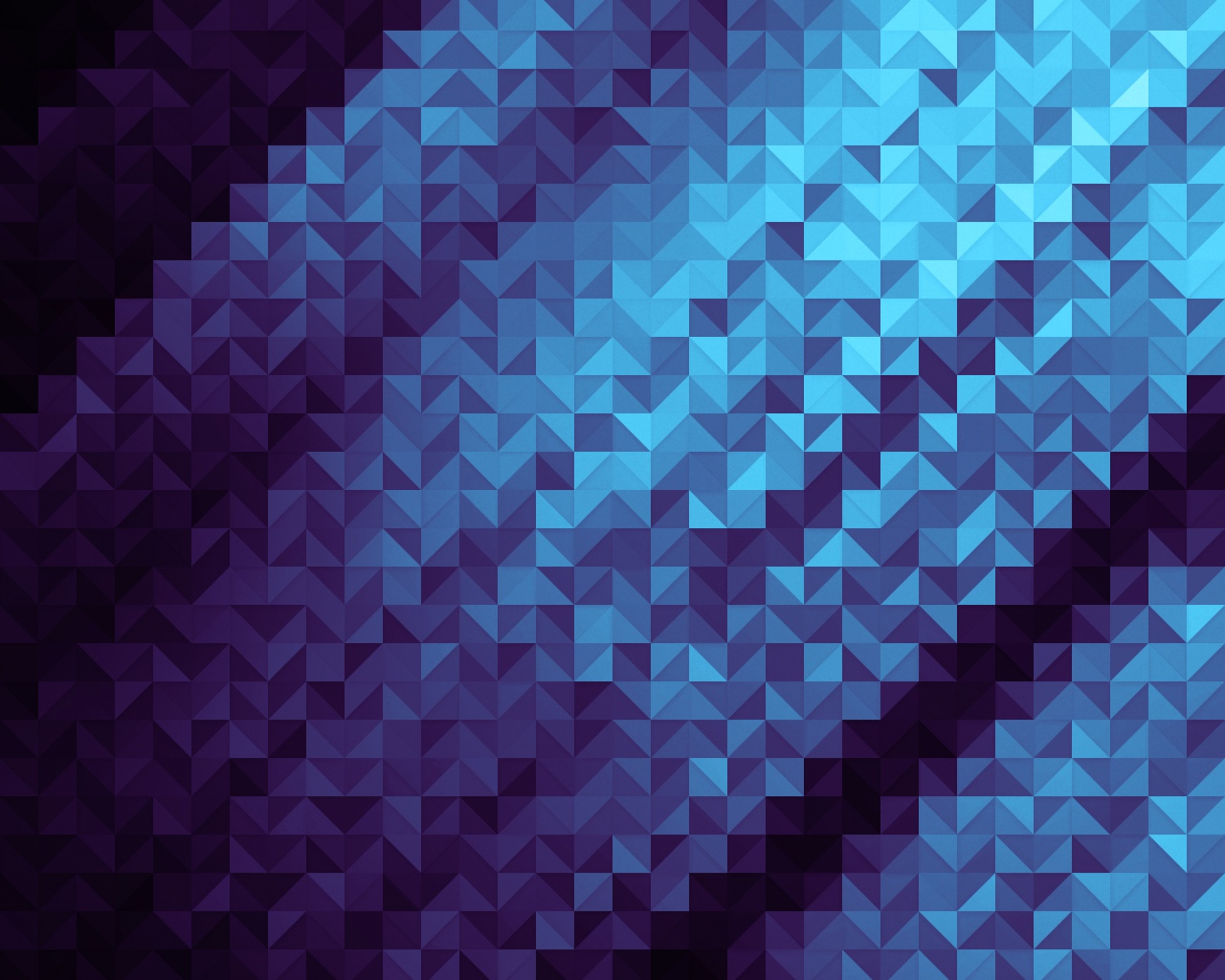 Синий квадратный узор обои