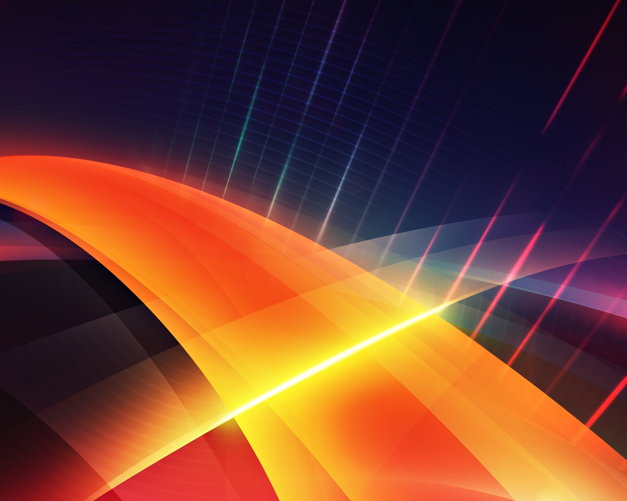 Пересекающиеся оранжевые полосы обои