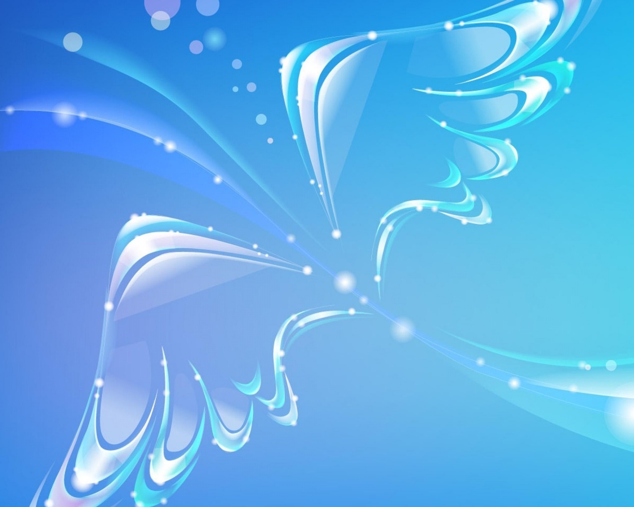 Абстрактные крылья обои