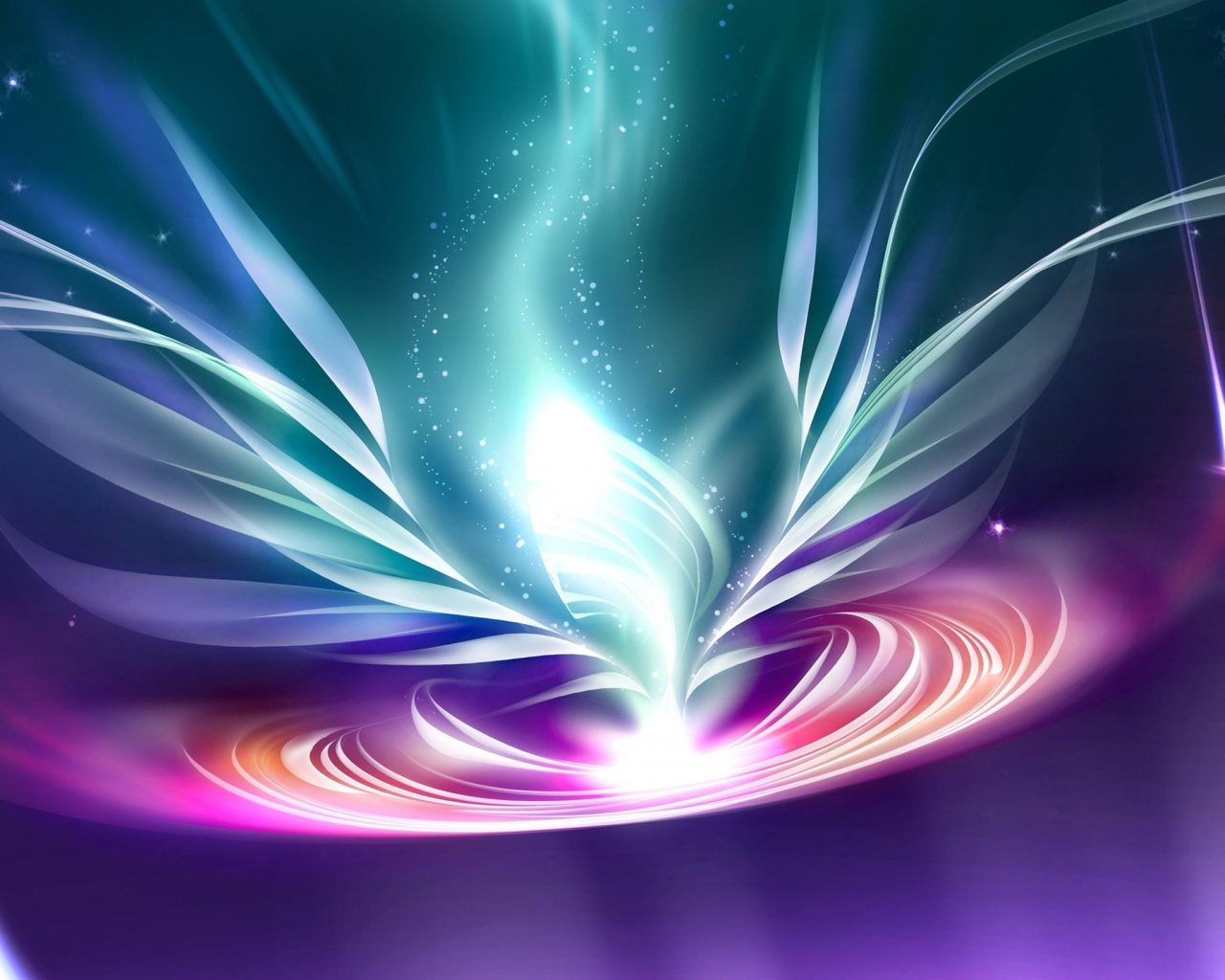 Световой вихрь обои