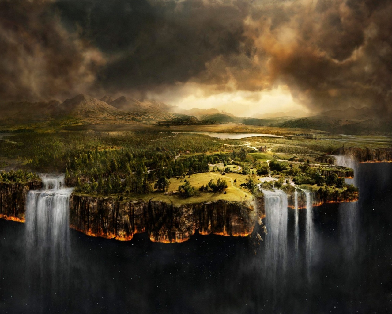 Край мира обои