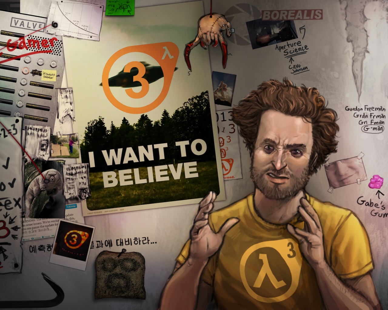 Half Life 3 - I want to believe обои