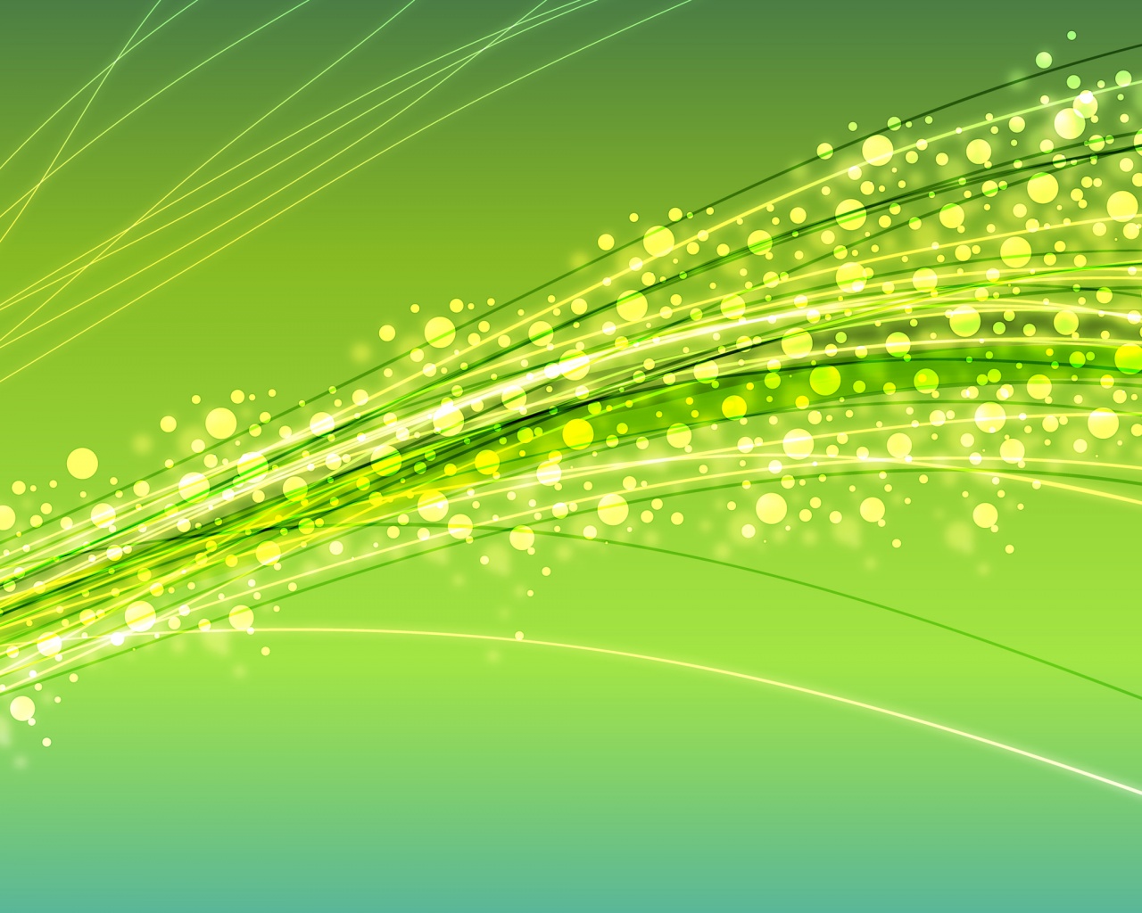 Пучок световых линий обои