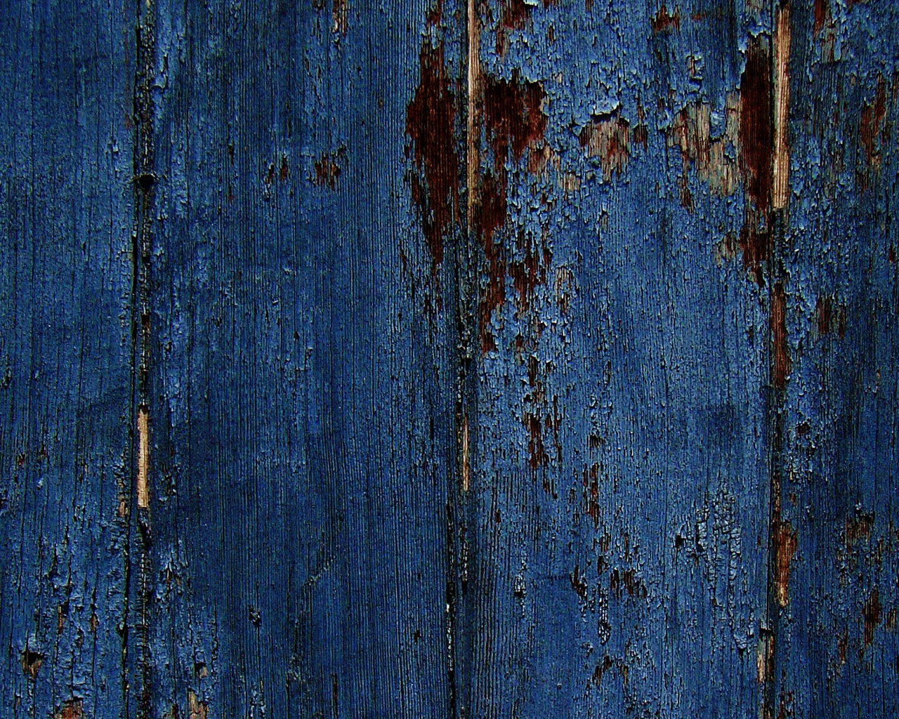 Облупившаяся синяя краска обои
