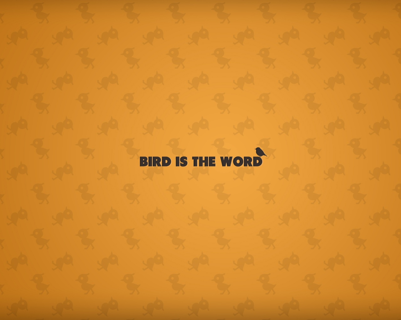 Bird is the word обои