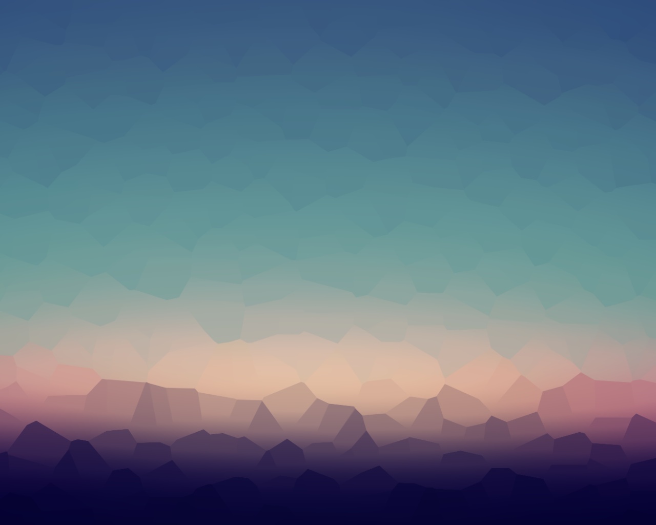 Минималистичный пейзаж обои