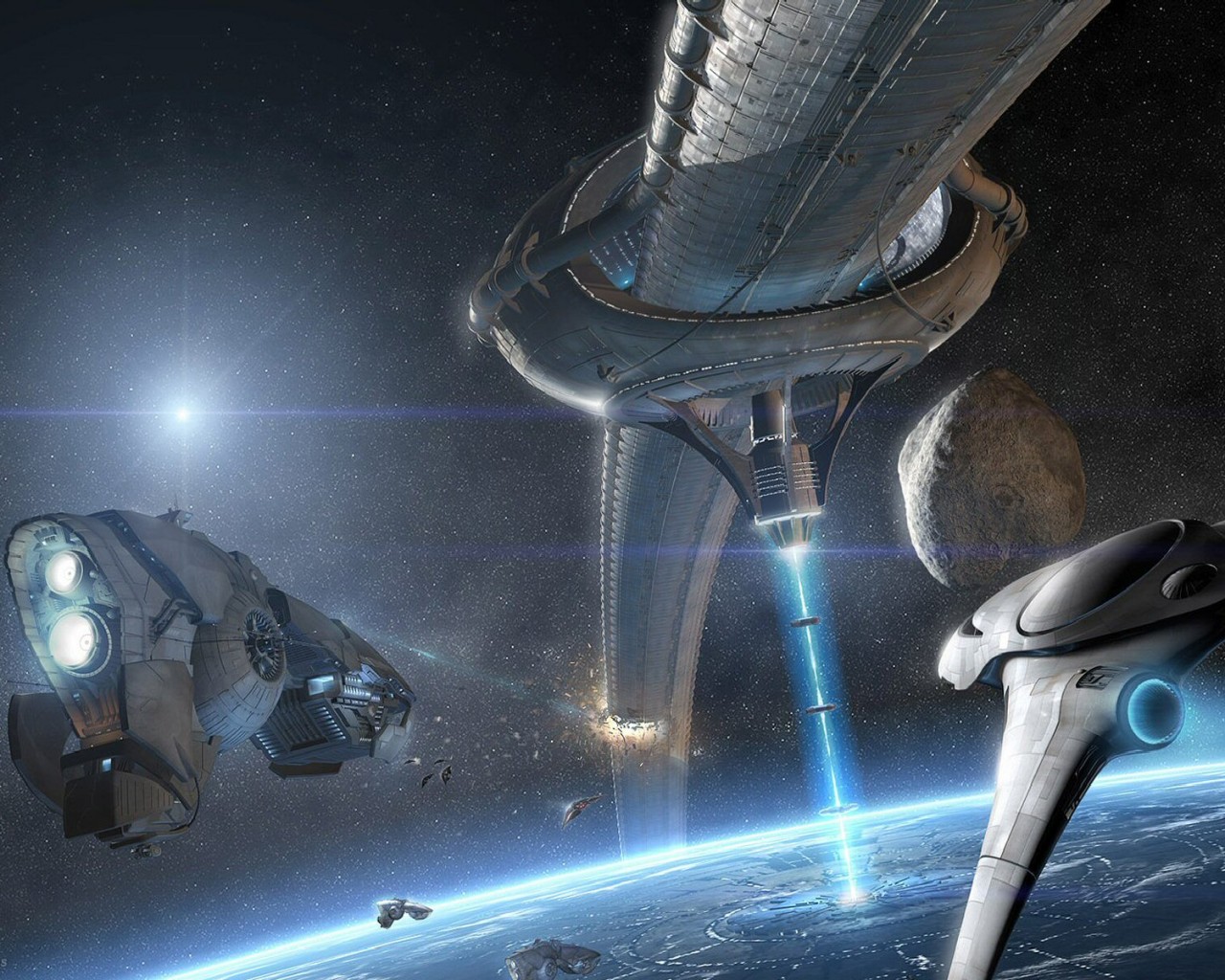 На орбите обои