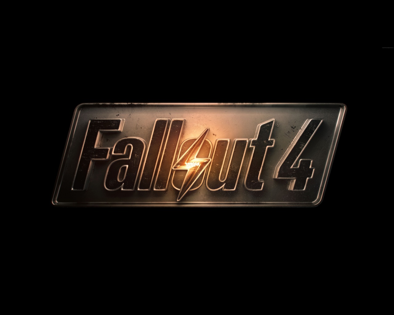 Fallout4 logo обои