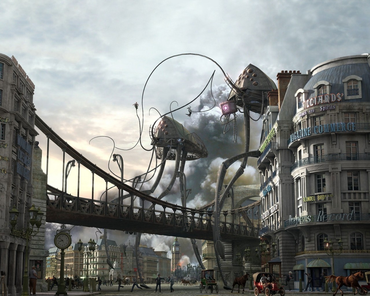 Война миров обои