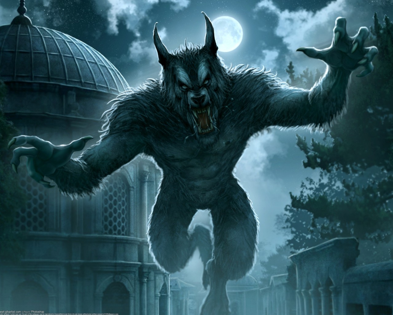 Оборотень обои