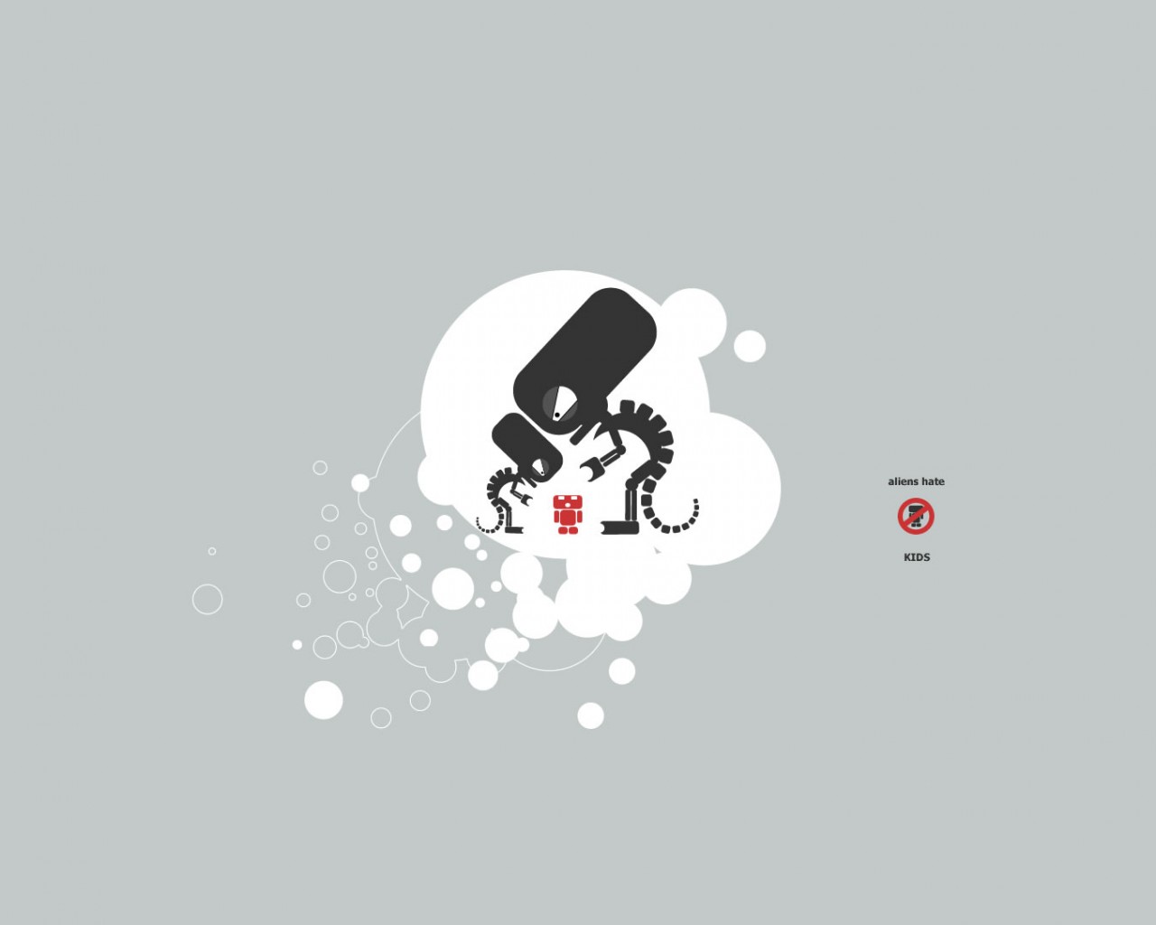 Чужие не любят детей обои