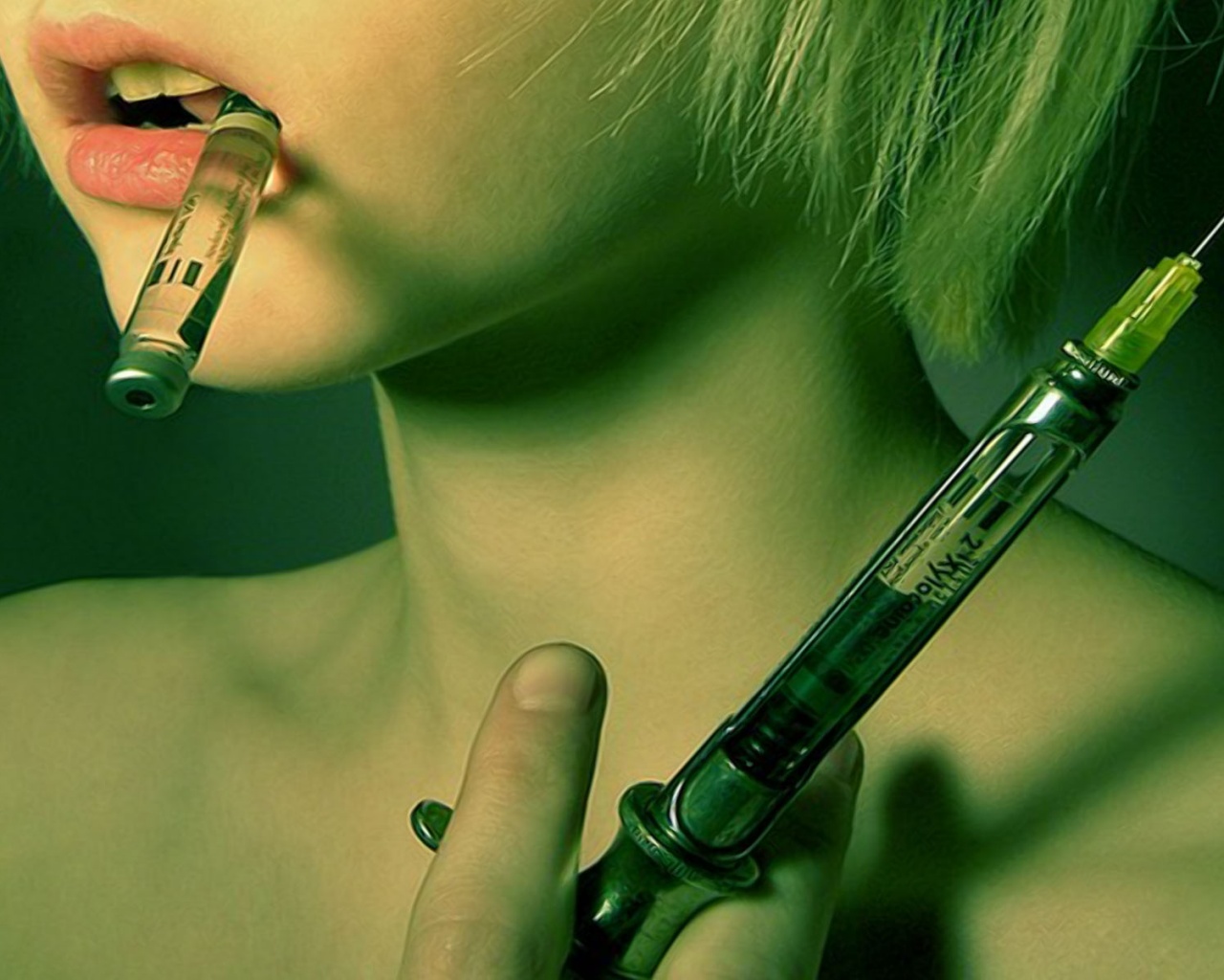 Наркоманка обои