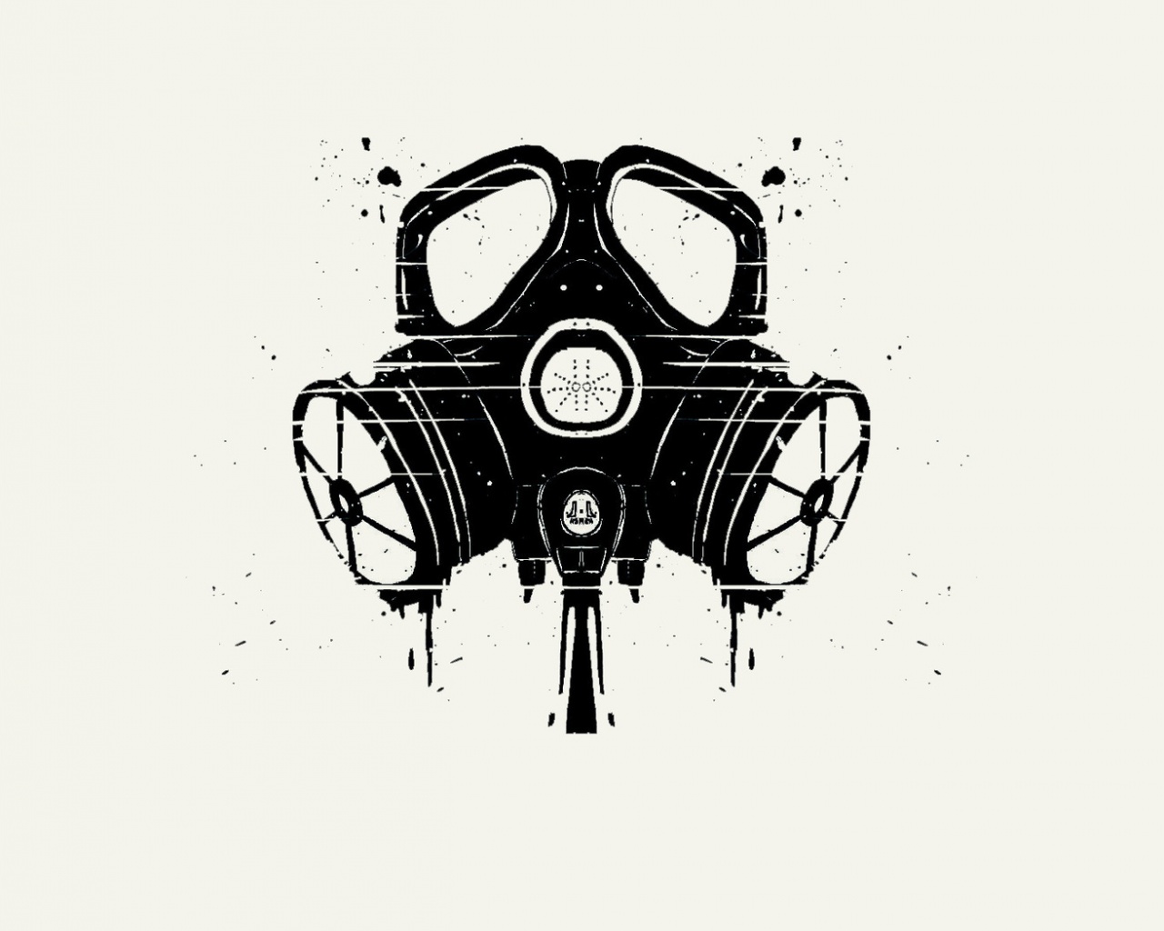 Противогаз обои